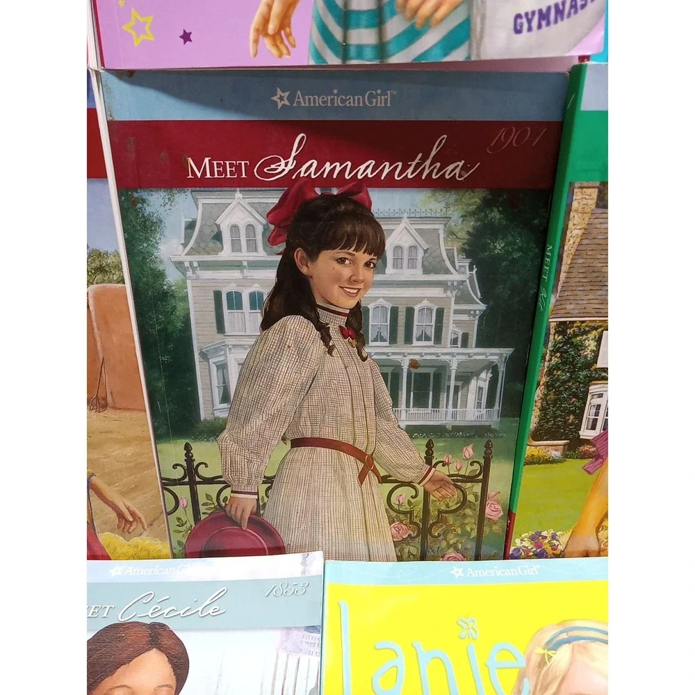 American Girl Paperback Book Lot Of 10 Meet Josephine Kit Felicity Kirsten More